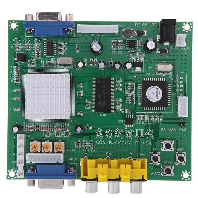 CGA EGA RGB to VGA GAME Video Converter Board 1 VGA Output Game Convert GBS8200